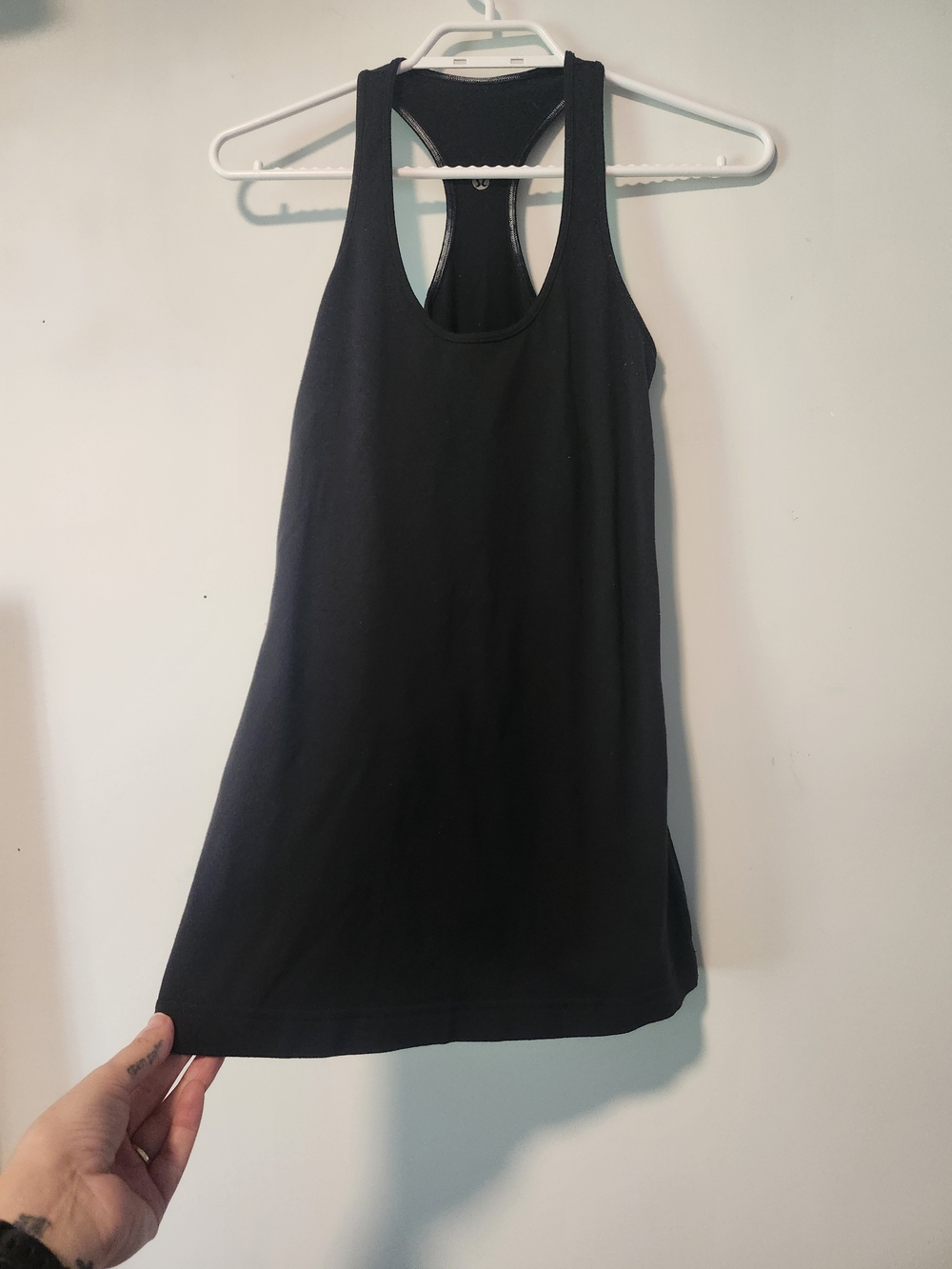 LululemomBlack Racerback Women's Tank Top - Classic Active Style